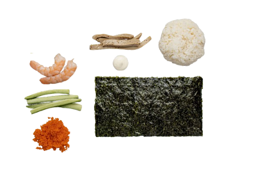 Калифорния с креветкой